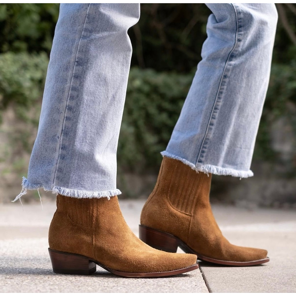 Tecovas Piper Chelsea Ankle Boots Size Sz 8